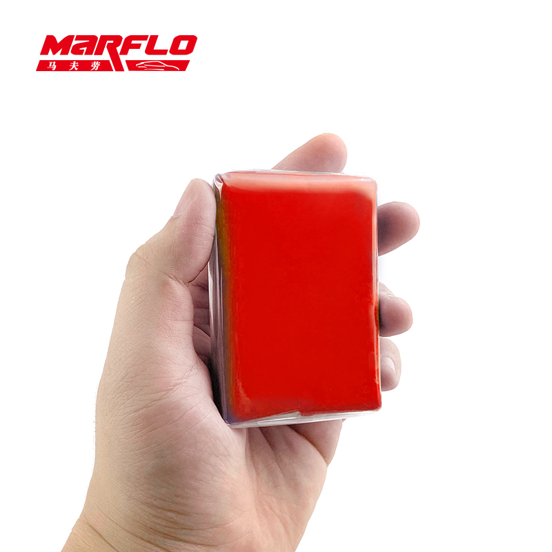 Marflo 5pcs/lot Car Wash Detailing Magic Clay Bar 100g Fine Medium King Grade Heavy 80g Detail Bar