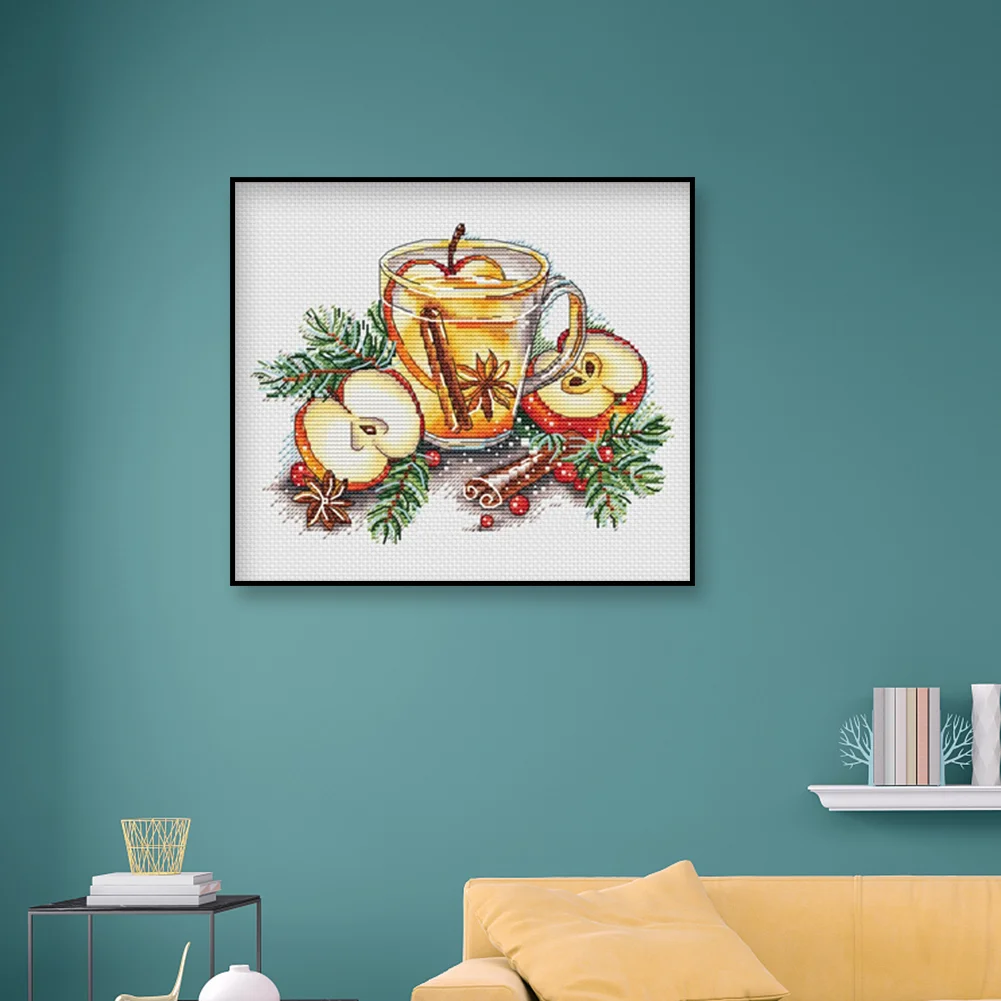 11ct Stamped Cross Stitch - Kitchen Gadgets(25*21cm)