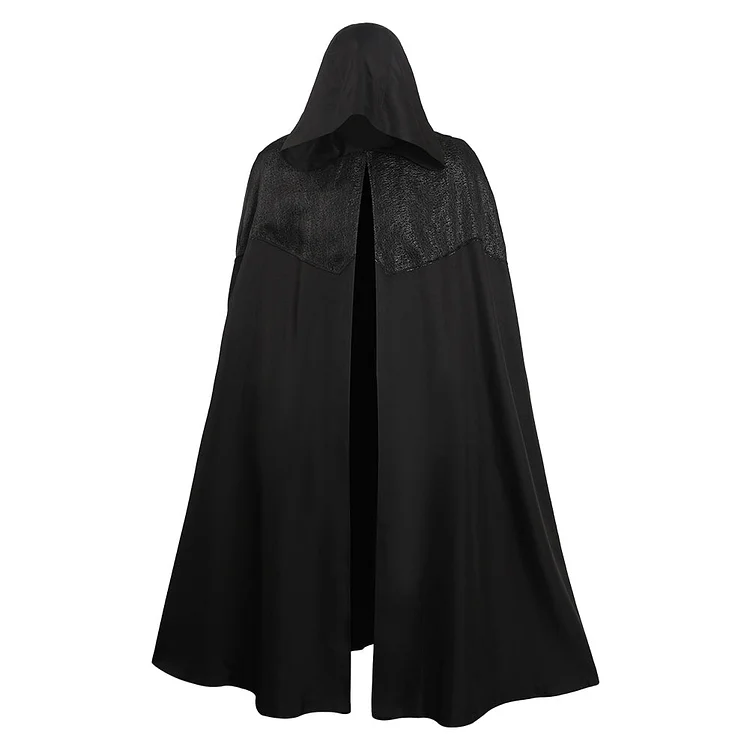 The Witcher Geralt Black Cape Cosplay Costume Outfits Halloween Carnival Party Suit