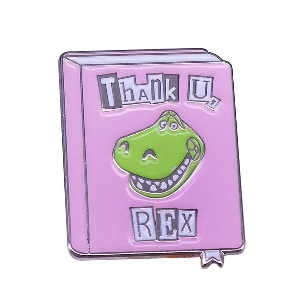 Foto del pin Rex Agradecido Kawaii