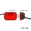 Scooter Taillight Turn Taillight LED Taillight for Kukirin G2 Pro DB Accessories