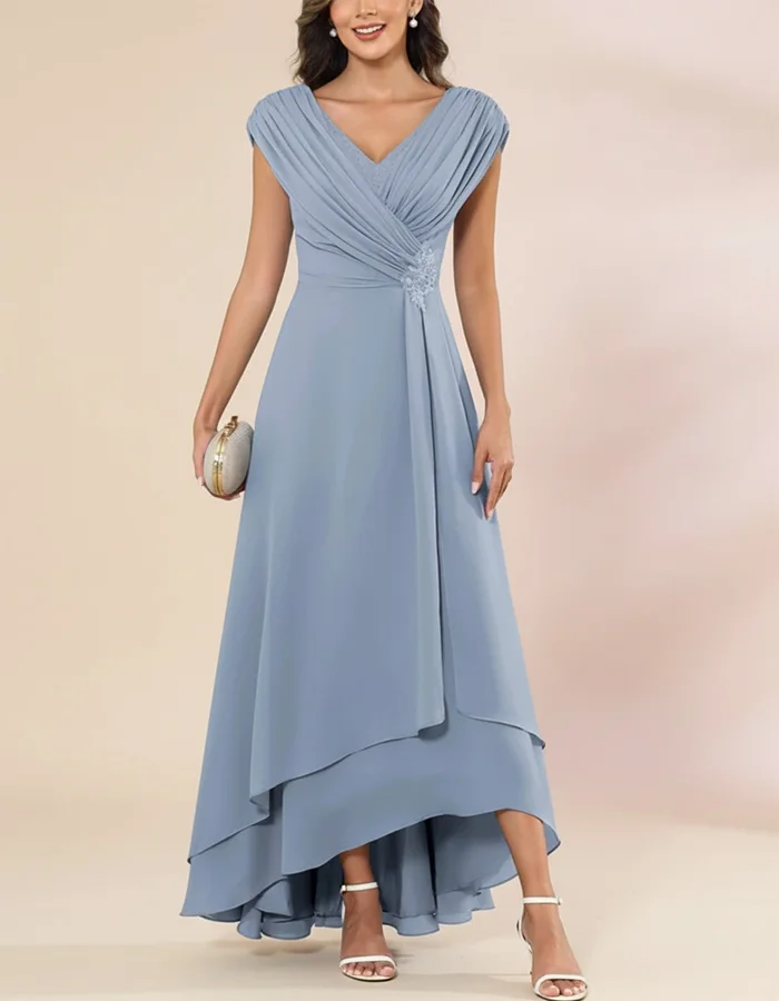 corset mini dress with sleeves Caitlyn White Bubble Sleeve Layered and dramatic chiffon drape BB Dakota casual multicolored smarttag_size_in_stock:            L Color:SUNBAKED