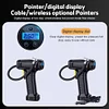 120W Tire Inflator Car Air Pump with LED Light & Digital Pressure Gauge for Car