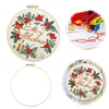 Christmas Wreath-Embroidery Kit
