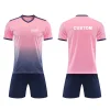 Custom Sublimation Design Sports Soccer Uniform 100% Polyester Soccer Wear Quick Dry Comfortable Men Soccer Uniform