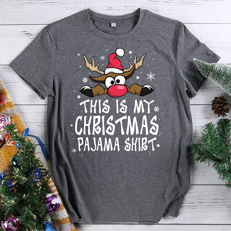 This Is My Christmas Pajama T-Shirt-605804-Annaletters