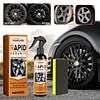 100ml Tire Coating Spray Long Lasting Car Wheel Rust Dust Remover for Auto Care