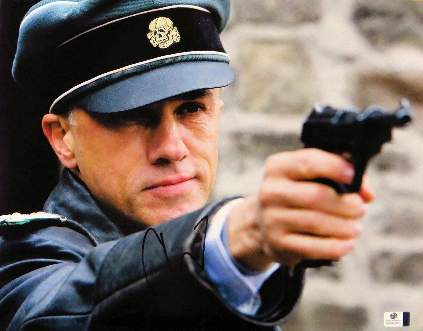 Christoph Waltz Signed Autographed 11X14 Photo Poster painting Inglourious Basterds GV848453