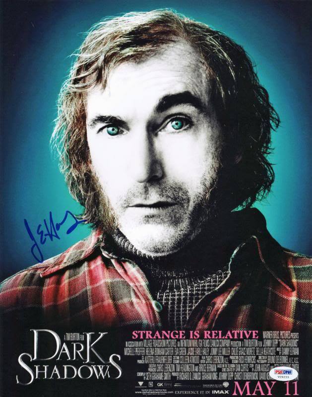 Jackie Earle Haley Dark Shadows Signed Authentic 11X14 Photo Poster painting PSA/DNA #V29233