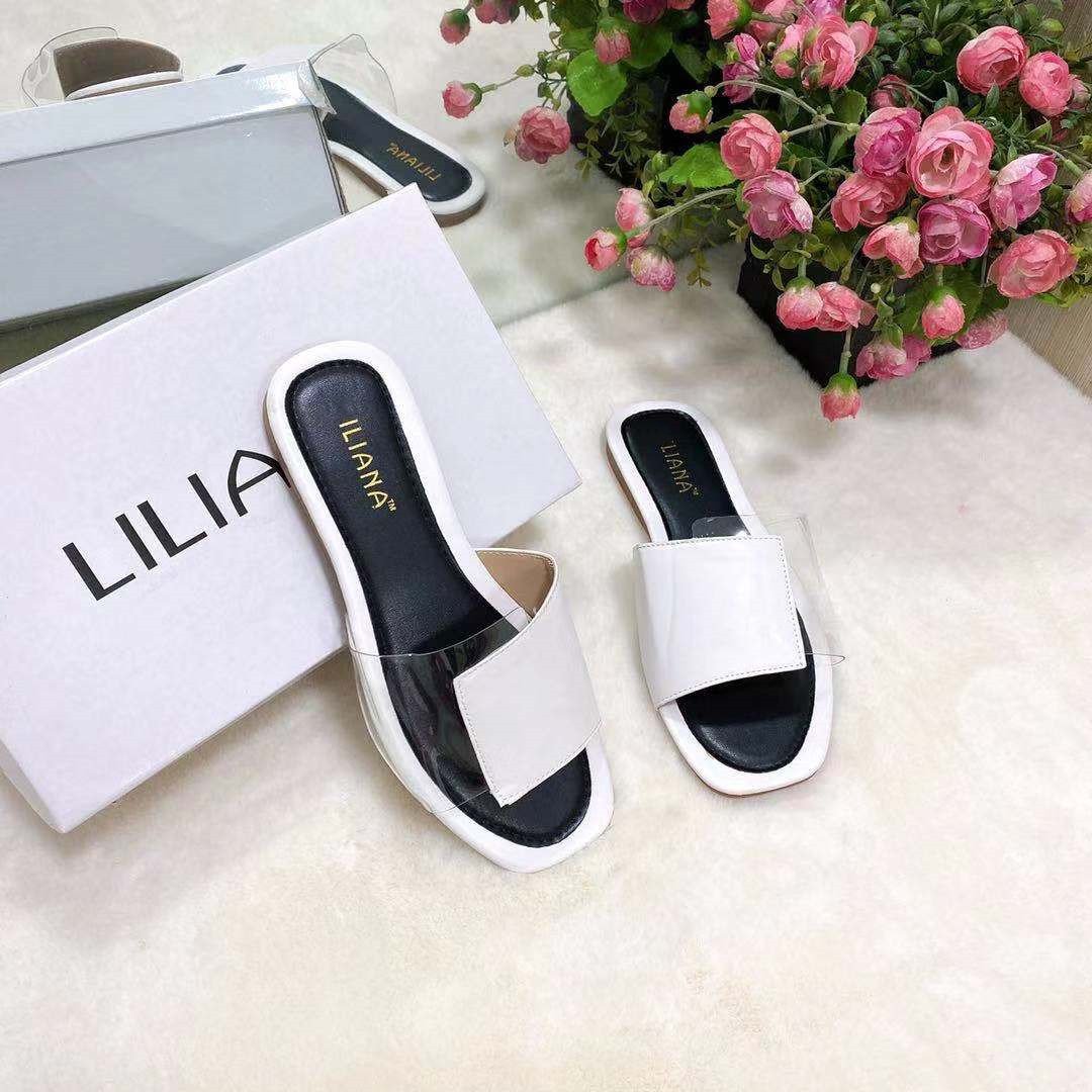 Canrulo Women Shoes Summer Outside Modern Slippers Female Fashion Hemp Rope Flat Slingbacks Ladies Splicing Casual Shoes