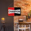 Champion Spark Plug - Wooden Signs - 40*30cm