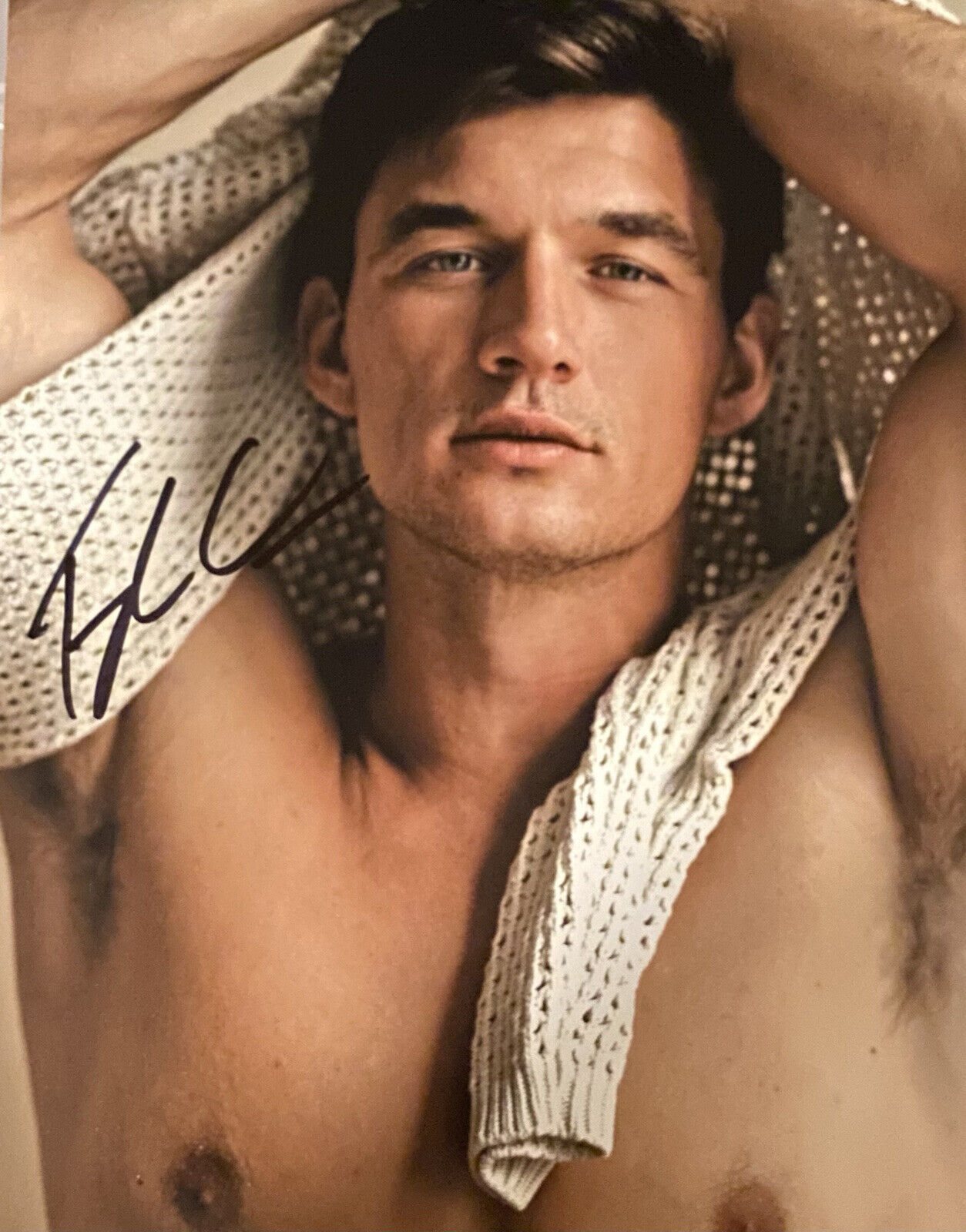 Tyler Cameron Signed Autographed 8x10 Photo Poster painting Sexy , Male Model The Bachelorette?