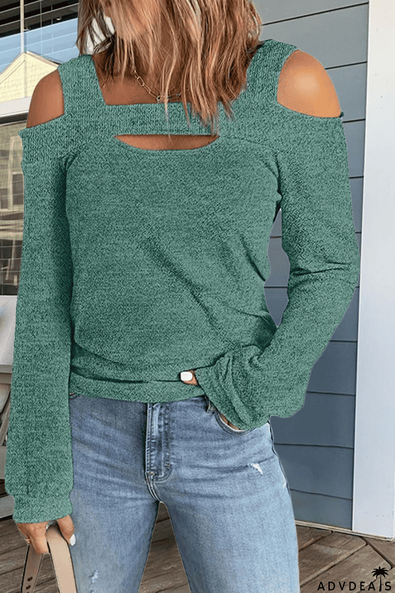 Seriously Obsessed Cold Shoulder Top