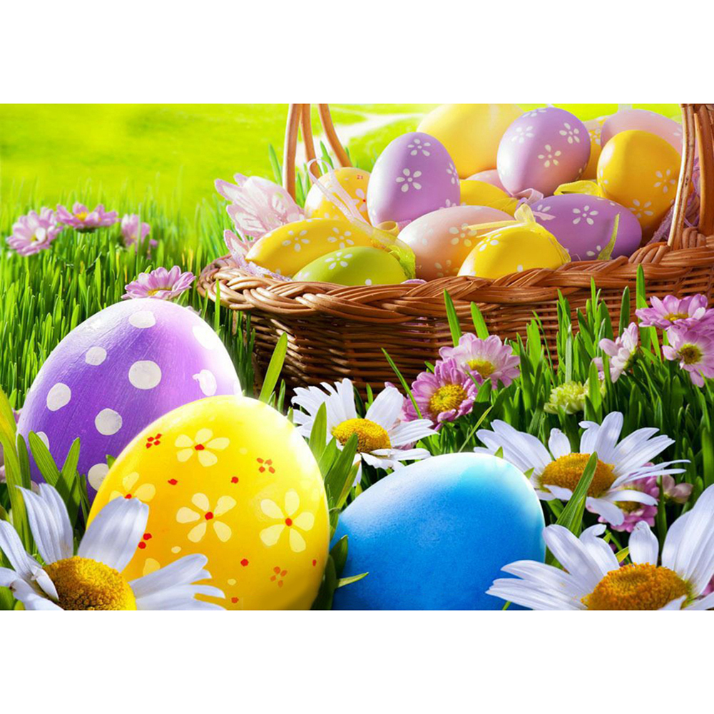 

Easter Eggs-Round Drill Diamond Painting-40*30CM, 501 Original