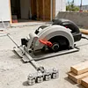 Adjustable Cutting Guide Rail 20inch Universal Cutting Circular Saw Guide Rail Four Axis Circular Saw Rip Fence Kit for Straight Edge