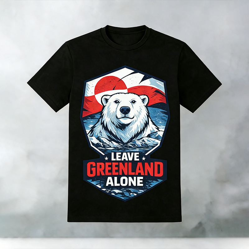 Always With Greenland: Printed Comfortable Men's T-shirts. artswardrobe