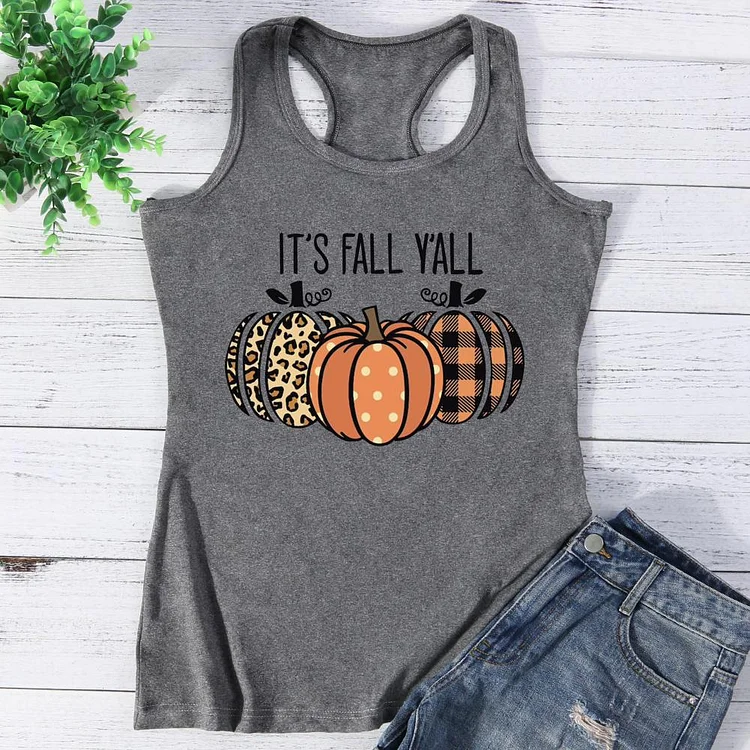 It's Fall You All Thanksgiving Vest Top-Annaletters