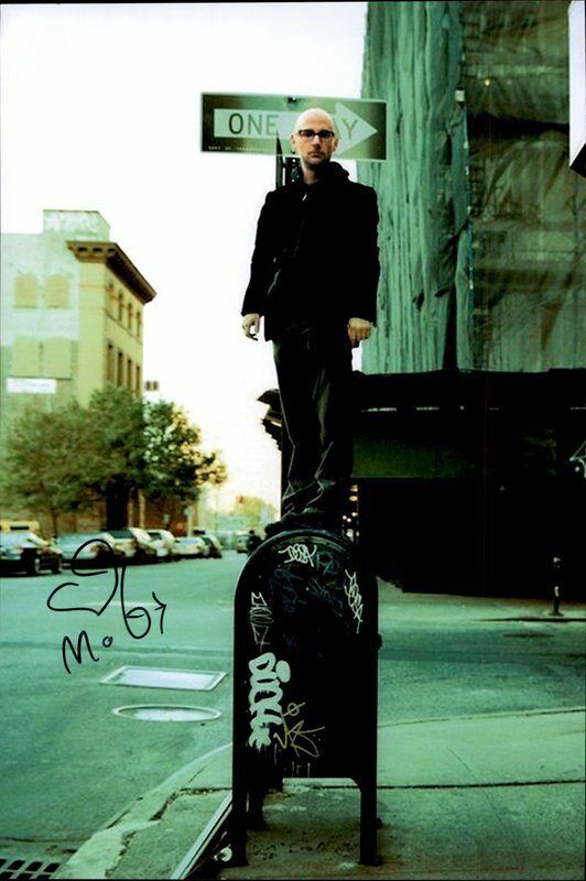 Moby authentic signed EDM DJ 10x15 Photo Poster painting W/Cert Autographed EDC Dub step B10