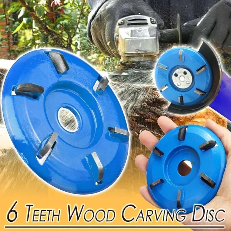 (Mid-Year Hot Sale-30% OFF) 6 Teeth Wood Carving Disc