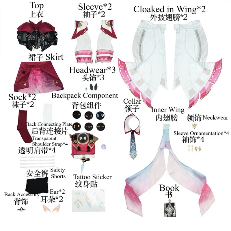 [Wetrose] Pre-Order Genshin Impact Linnea Augur of Wonders Game Outfit Cosplay Costume