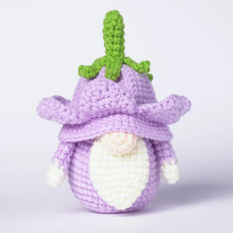 Crochet Kit For Beginners - Purple Flower Genie Ventyled