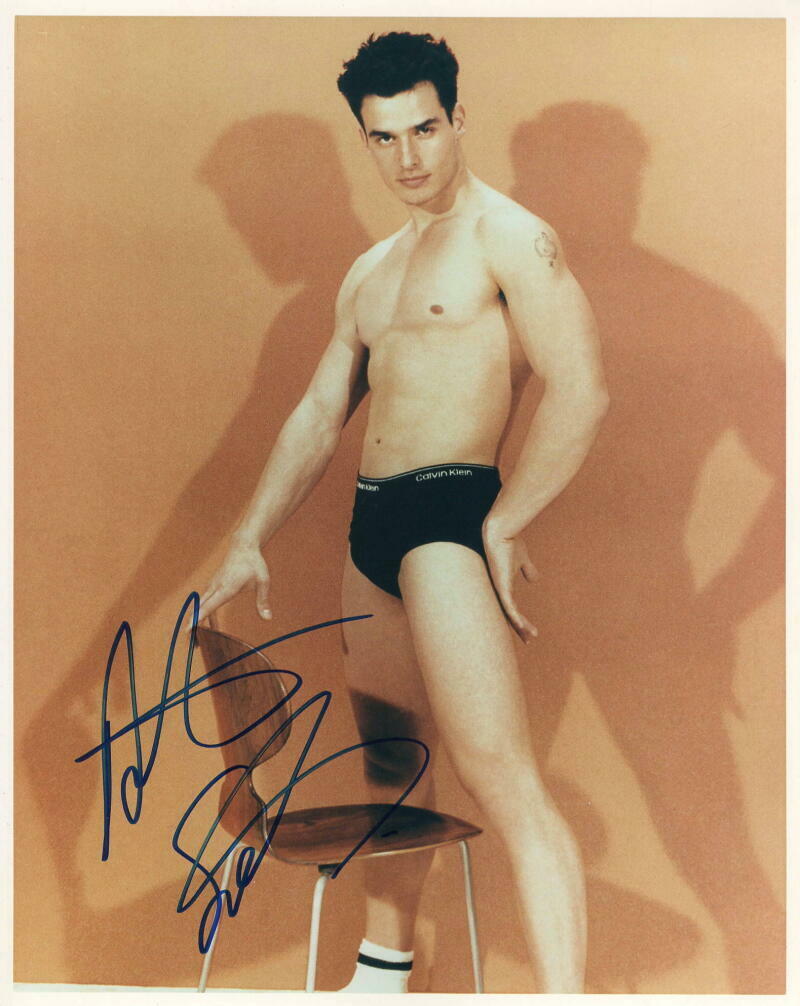 ANTONIO SABATO JR SIGNED AUTOGRAPH 8X10 Photo Poster painting SEXY GENERAL HOSPITAL STAR GAY INT