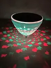 Solar-Powered Outdoor Water Float Light 5-Mode Fish Projection Lamp Pond Decorative Floating Lights Color Changing Hollowed-Out Pool Lights for Lake Garden Patio Over