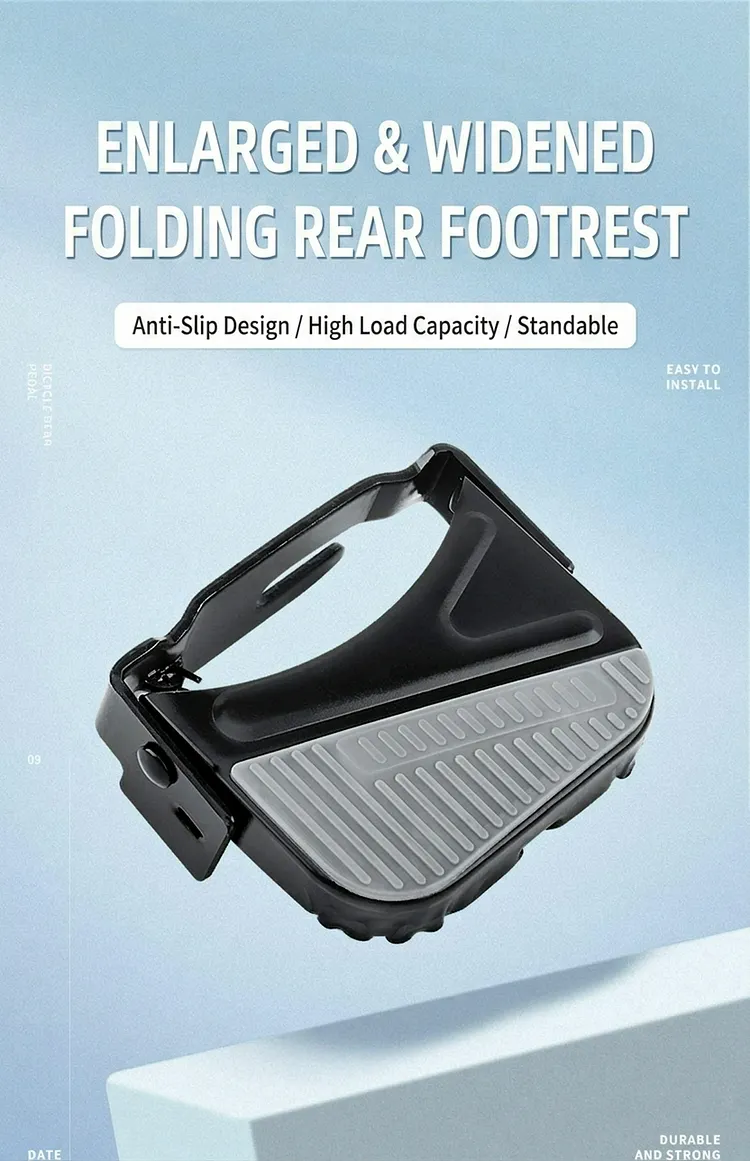Foldable Rear Footrest（2pcs）
