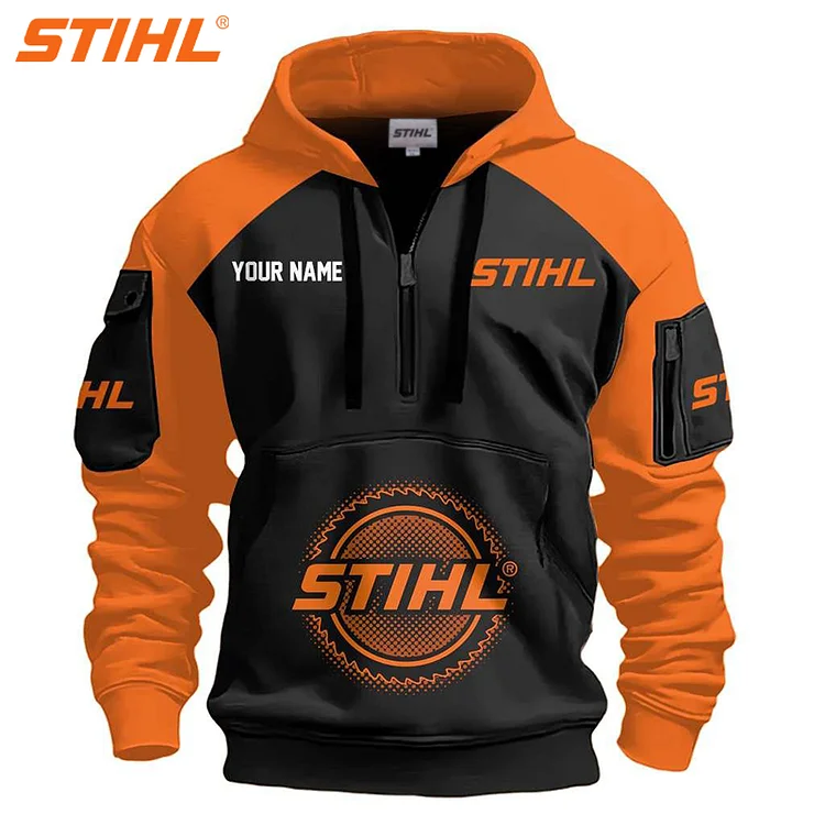 STIHL&reg; 2025 nowa sportowa bluza z kapturem do noszenia w czasie wolnym, edycja limitowana