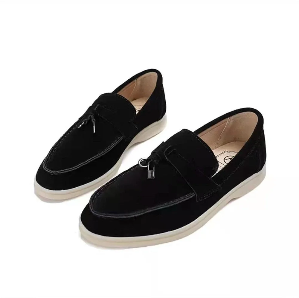 Spring Comfy Loafers Women 2022 New Shallow Ladies Slip On Casual Shoes 35-43 Large-Sized Female Home Outdoor Office Flats