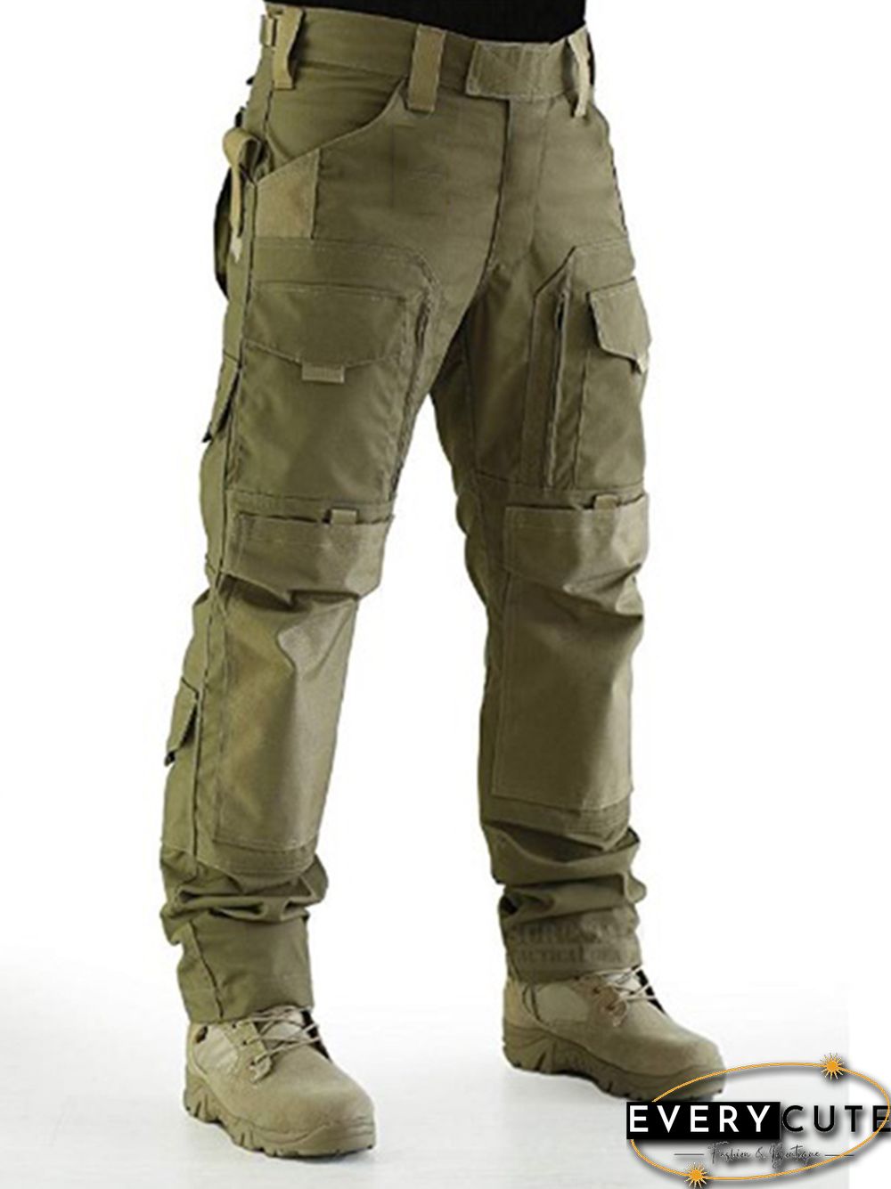 Men's Fashion Solid Color Outdoor Tactical Trousers