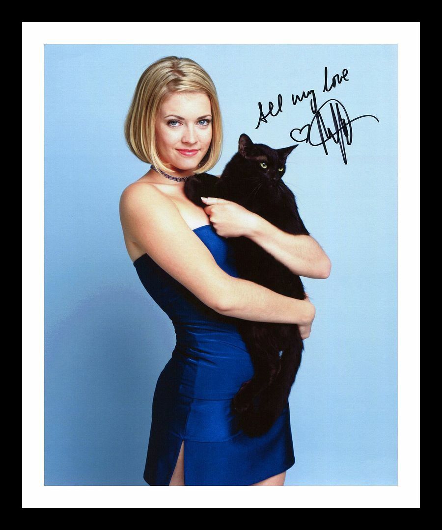 Melissa Joan Hart - Sabrina the Teenage Witch Signed & Framed Photo Poster painting