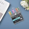 12/18/24/36/48 Color Pens Set 0.8mm Neon Gel Pen School Season Student Office Stationery Highlighters Package