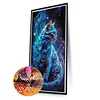 (40*70cm)Starry Night Cat - Round Partial AB Drill Diamond Painting
