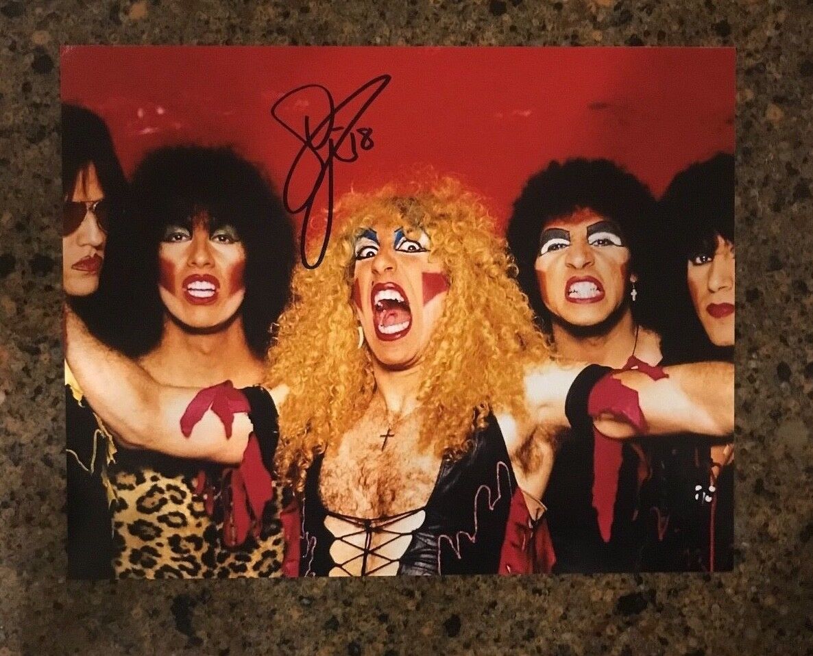 * DEE SNIDER * signed autographed 11x14 Photo Poster painting * TWISTED SISTER * PROOF * 3