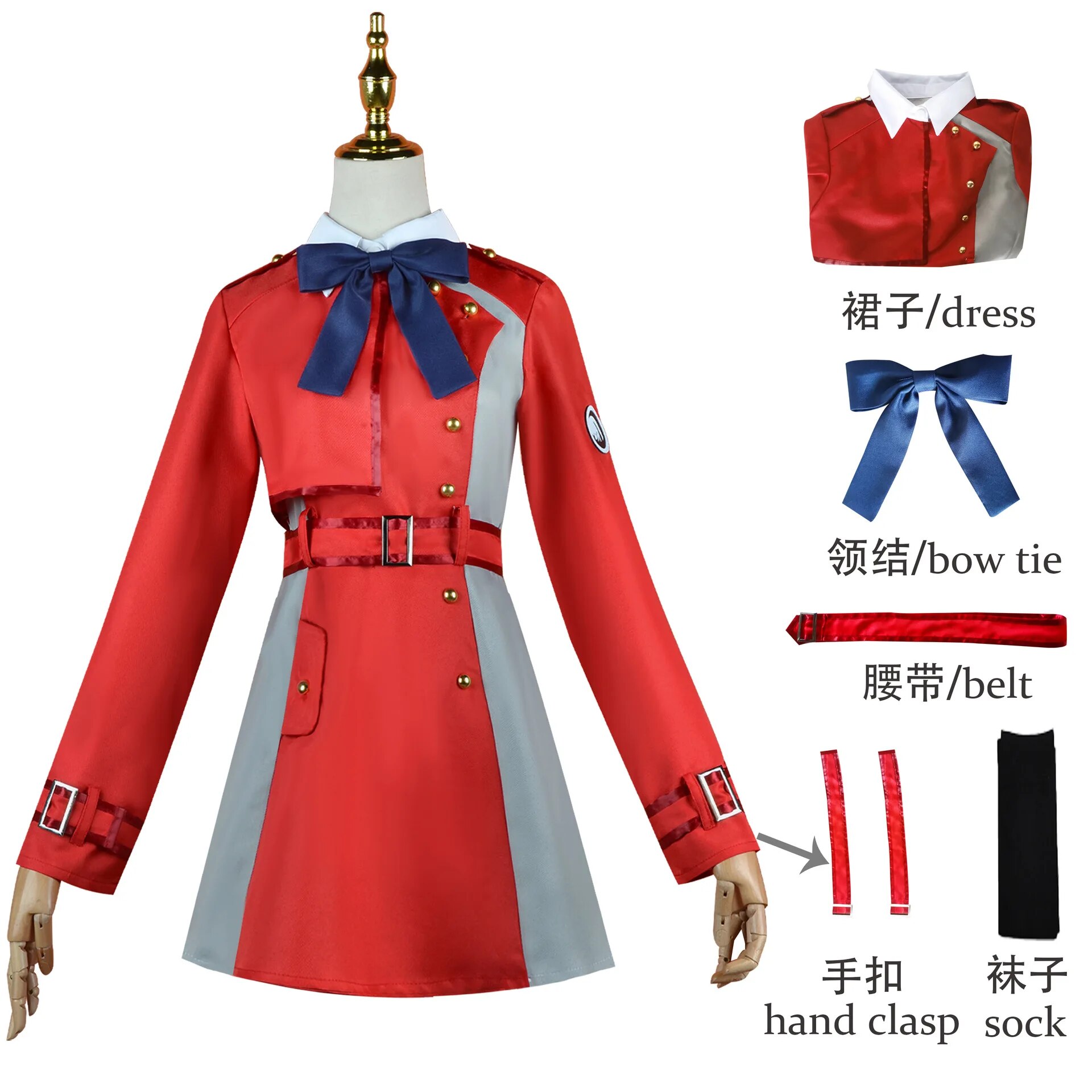 [Wetrose] In Stock Lycoris Recoil Nishikigi Chisato Inoue Takina Cosplay Costume Kimono Nakahara Mizuki Kurumi Walnut Anime