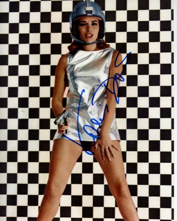 KARIN DOR Autographed YOU ONLY LIVE TWICE JAMES BOND GIRL HELGA BRANDT Photo Poster painting