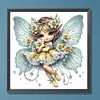 Daffodil Fairy Girl - Crystal Rhinestone Diamond Painting