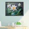 Lotus-11CT Stamped Cross Stitch Kit(40x50cm)