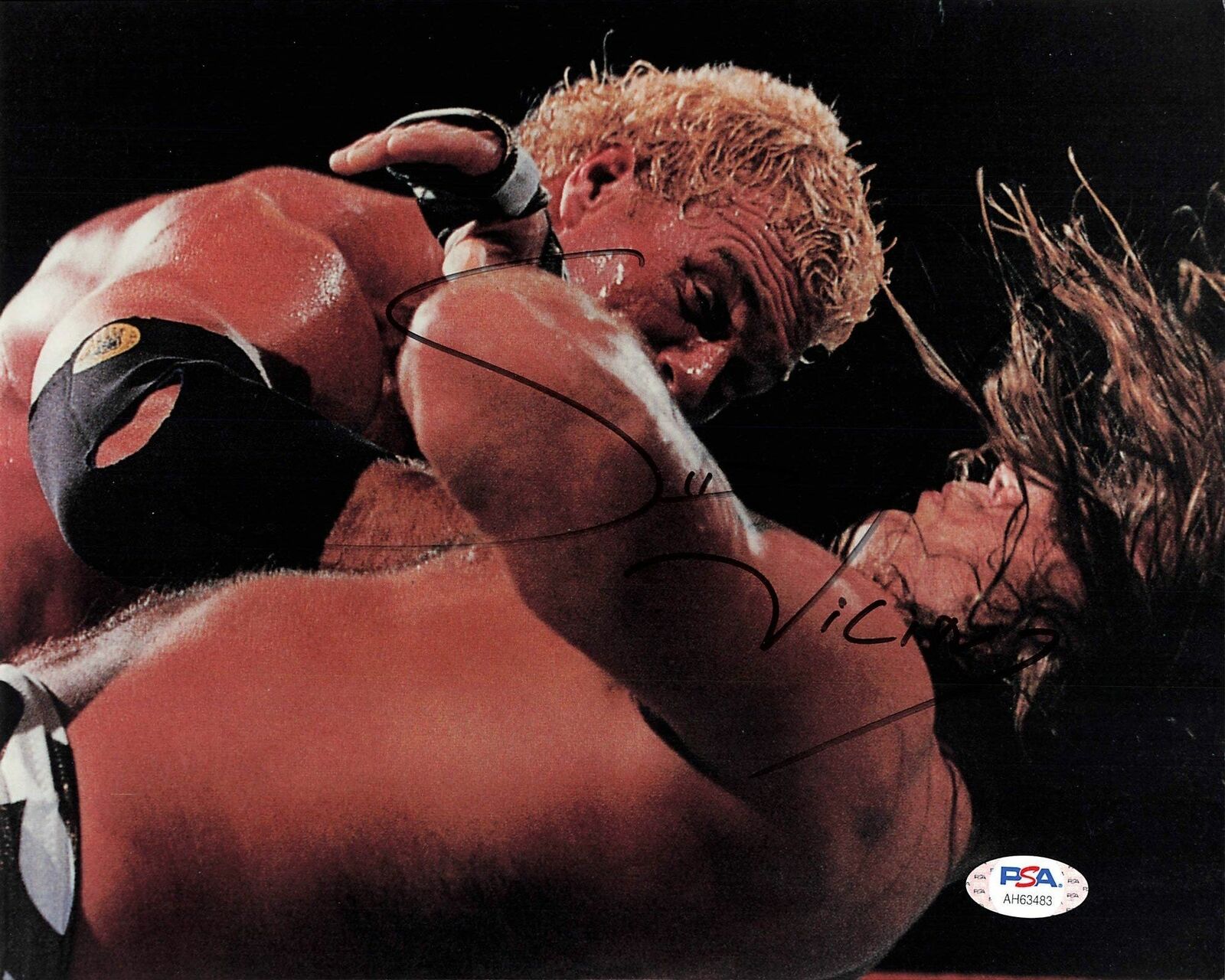 Sid Vicious Sid Eudy signed 8x10 Photo Poster painting PSA/DNA COA WWE Autographed Wrestling