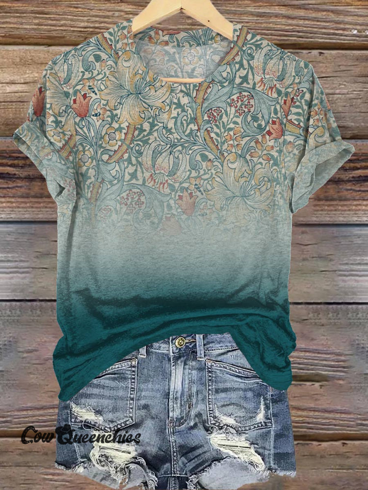 Vintage Flower T-shirt Multicolor / S