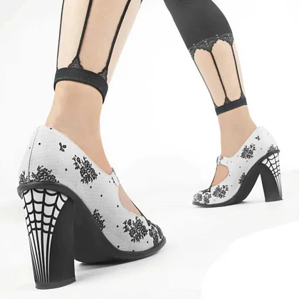 Spider man high heels shop