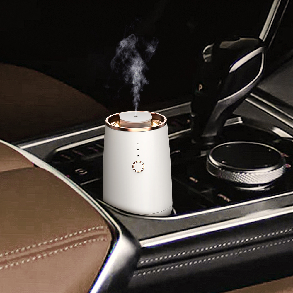 Rechargeable Waterless Essential Oil Car Aroma Diffuser