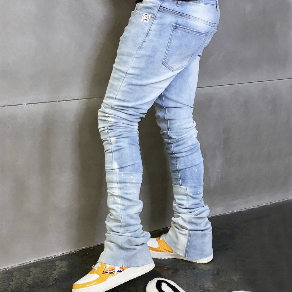 Personality street style fashionable jeans