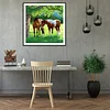 Diamond Painting-DIY Full Round Drill Horse
