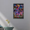 (40*60cm)Disneyland Fireworks - Round Partial AB Drill Diamond Painting