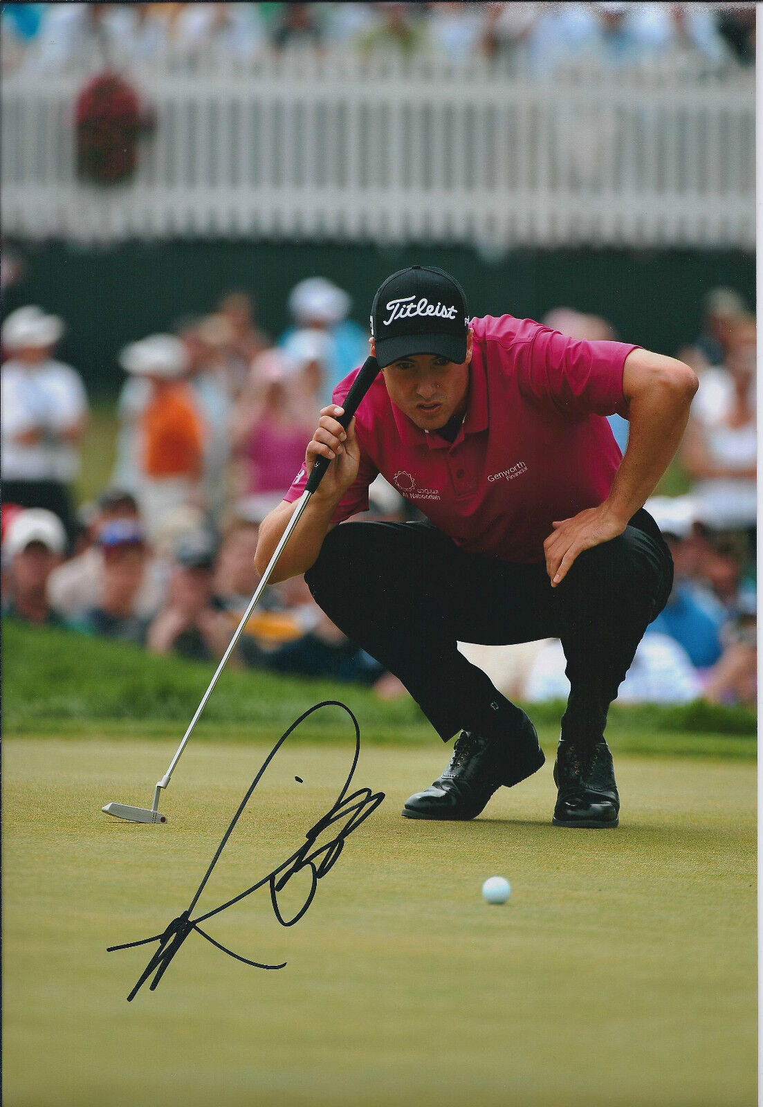 Ross FISHER SIGNED 12x8 Photo Poster painting AFTAL COA Autograph Genuine In Person GOLF