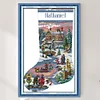 Happy Stocking -16CT Stamped Cross Stitch Kit(32*48cm)