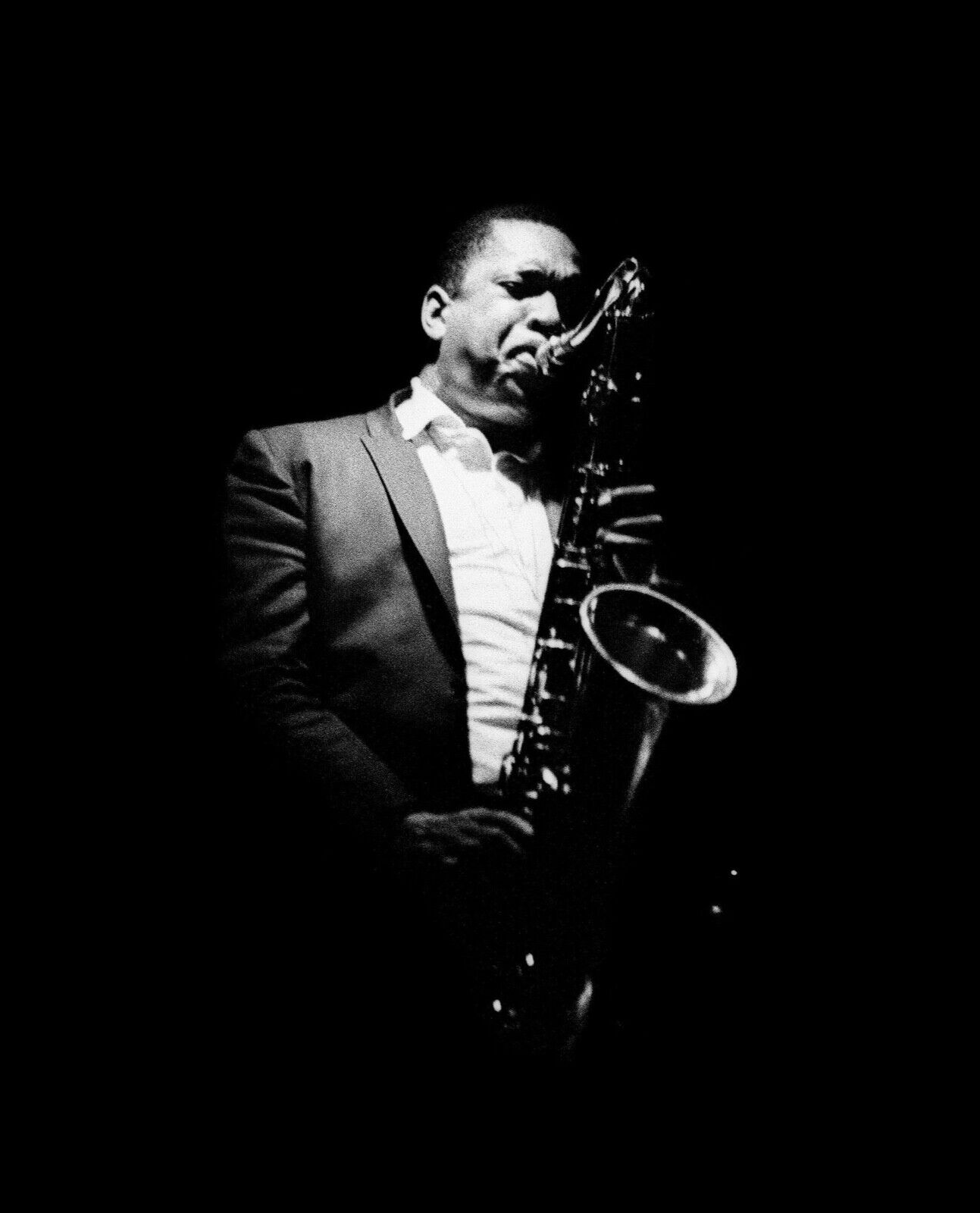 ?? Jazz legend JOHN COLTRANE 16x20” Photo Poster painting - Saxophone