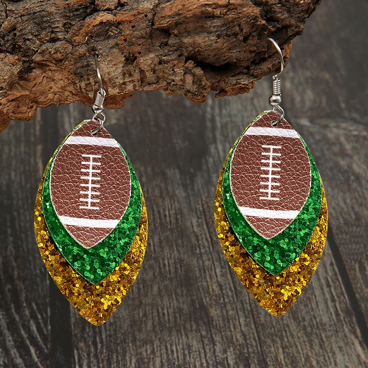 Fashion Vintage Leather Earrings-Annaletters